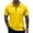 253#Yellow, variant on Mens Polo Shirts Short Sleeve Quarter Zip Oversized Workout Golf T-Shirts Light Weight Comfort Athletic Muscle Shirt Navy M