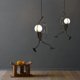 thumbnail image 2 of Living Room Chandelier E27 Iron People Children's Bedroom Chandelier, Creative Cartoon Living Room Chandelier, Hanging Light Fixture compatible Bedroo, 2 of 3