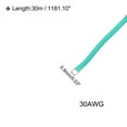 thumbnail image 2 of Cable de Silicona 30AWG Verde 30m Estañado Cobre Alta-Temperatura Unique Bargains, 2 of 7