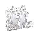 thumbnail image 1 of WIFKLSIIPG Metal Frame Cutting Dies Spide R Webs Bats Pumpkin Background Die Cuts Embossing Stencils Template Mould for Card Scrapbooking and DIY Craft(Silver), 1 of 2