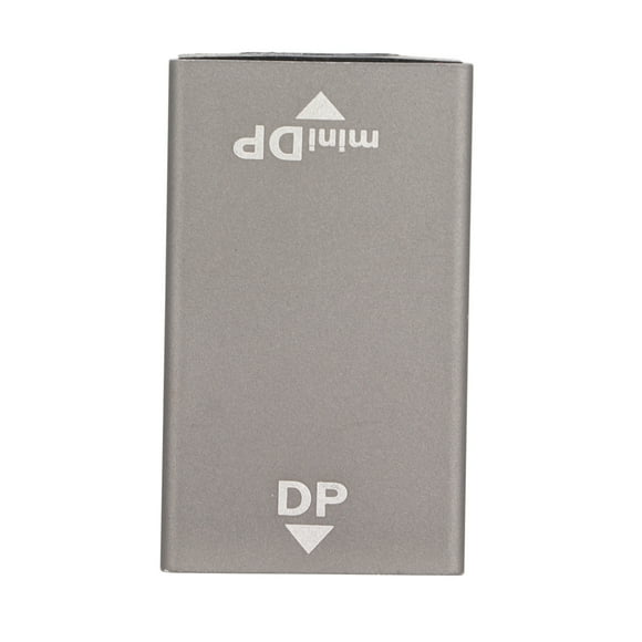 Mini DP Femaleto DP Female Adapter,Mini Display Port to HD Converter Head Display Port Adapter Multi-Functional