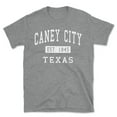 thumbnail image 1 of Caney City Texas Classic Established Men's Cotton T-Shirt, 1 of 1