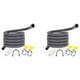 thumbnail image 1 of 2X Manguera de DesagüE para Lavadora Kits de Extensión de Manguera de DesagüE Flexible para Lavavajillas de 10 Pies Manguera de Descarga de Lavadora Corrugada, 1 of 5