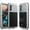 Silver, variant on for Galaxy S21FE Case,Full Body Protective Heavy Duty Shockproof [Tough Armour] Aluminum Metal Case with Silicone Built-in Screen Protector for Samsung Galaxy S21FE 6.5" - Silver