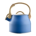 thumbnail image 2 of simhoa Stainless Steel Whistling Tea Kettle Portable Teapot for Dorm Tea Maker Home Blue, 2 of 8