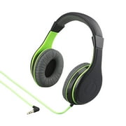 eKids New Kid Friendly Headphones Made Just for Kids with Built in Volume Limiting Feature for Safe Kid Friendly Sound Black