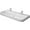 White, variant on Duravit 2318120024 Happy D.2 20" Ceramic Vanity Top - White