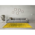 thumbnail image 3 of Ahgly Company Indoor Rectangle Oriental Yellow Industrial Area Rugs, 6' x 9', 3 of 4