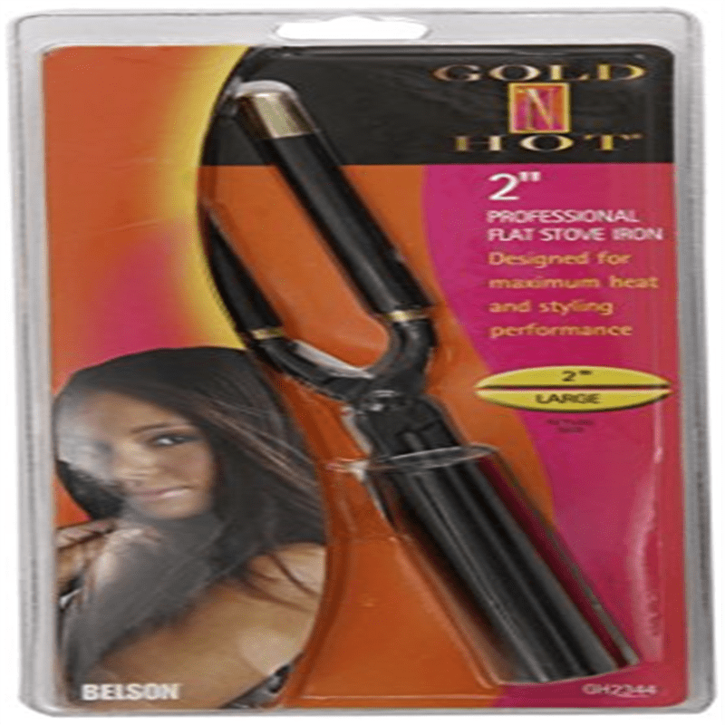 Gold N Hot Professional Stove Flat Iron, 2 Inch, Extra Large Walmart