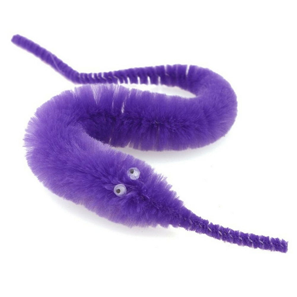 fuzzy worm plush