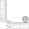 thumbnail image 4 of 10K White Gold White Ethiopian Opal and White Lab Grown Diamond Soitaire Engagement Ring for Women (0.69 Cttw, Oval Cabochon 7X5MM, Gemstone Birthstone, Available in Size 5, 6, 7, 8, 9), 4 of 4