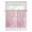 Pink, variant on Tier Curtains 45 Inches Long, Rainbow Color Window Treatment Curtain Drapes, Fantasy Colorful Ombre Swirl Window Half Privacy Curtains for Bedroom Bathroom, 42"x45", 2 Panels