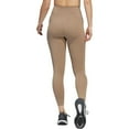 thumbnail image 2 of Adidas Women's Yoga Luxe Studio 7/8 Tights HD4422 Chalky Brown, 2 of 3