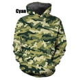thumbnail image 3 of Sudadera con estampado 3D de camuflaje para hombre y mujer, sudaderas con capucha informales a la moda, sudaderas con capucha holgadas de talla grande, 3 of 5