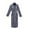 Gray, variant on Viikei Robes for Men,Viikei Mens Robes,Warm Soft Plush Mens Robe with Hood,Plus Size Plus Thick Robe for Men with Side Pocket and Belt,Bathrobes for Men Gifts