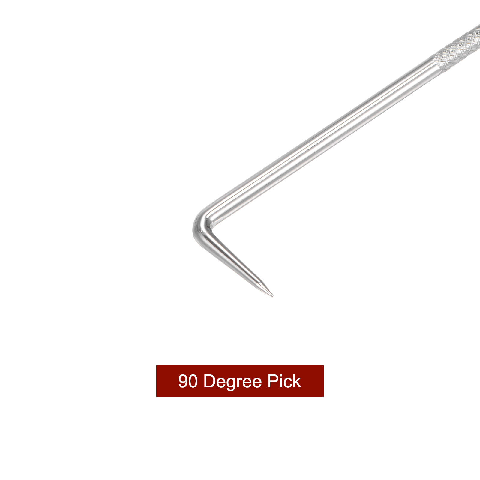 Unique Bargains 2Pcs 90 Degree Pick Hook 6.1" Puller Remover Removal Tool