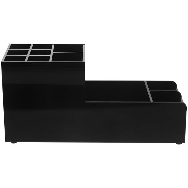 BRIGHTFUFU Organizador de barra acrílica Barra de barra de servilleta Pajadas con 11 compartimentos suministro de barra