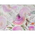 thumbnail image 5 of oneOone Velvet Pink Fabric Leaves & Flowers Floral Quilting Supplies Print Sewing Fabric By The Yard 58 Inch Wide, 5 of 5