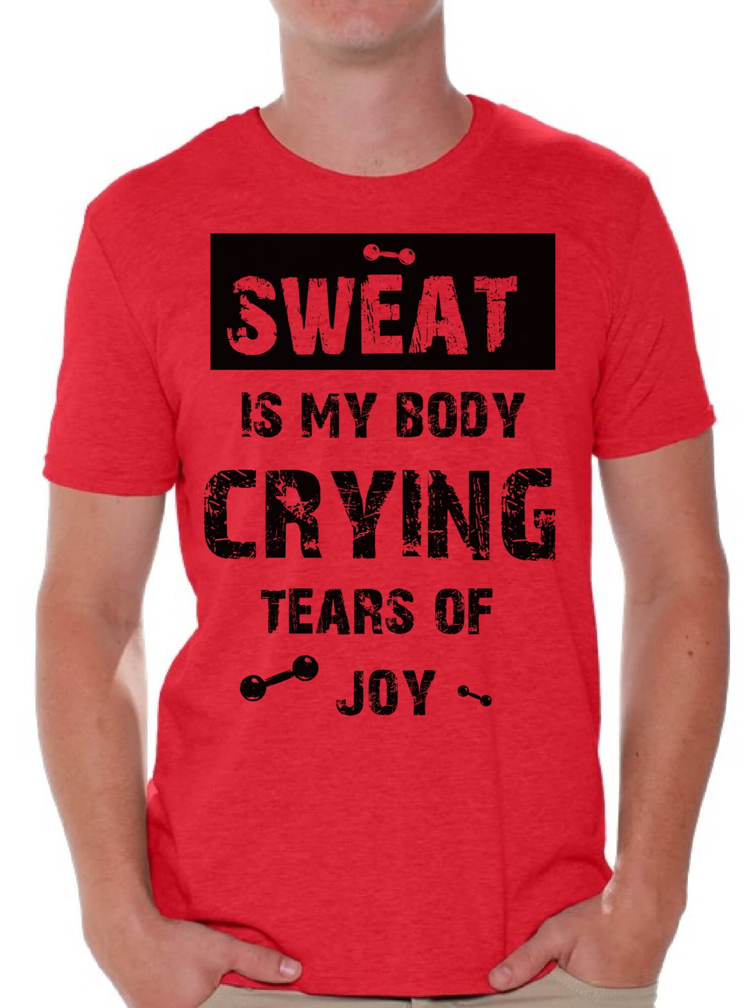 Workout shirts Fitness Shirts Funny Gym Shirts Men's T-Shirt