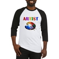 CafePress - Artist Baseball Jersey - Cotton Baseball Jersey, 3/4 Raglan Sleeve Shirt