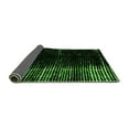 thumbnail image 2 of Ahgly Company Indoor Rectangle Abstract Green Modern Area Rugs, 4' x 6', 2 of 4