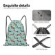 thumbnail image 4 of Fotbe Christmas Dachshund Bolsa Mochila con Cordón Estampada, Bolsa de Gimnasio Deportiva, Bolsa Cinch, Bolsa con Cordón para Hombres y Mujeres-Small, 4 of 6