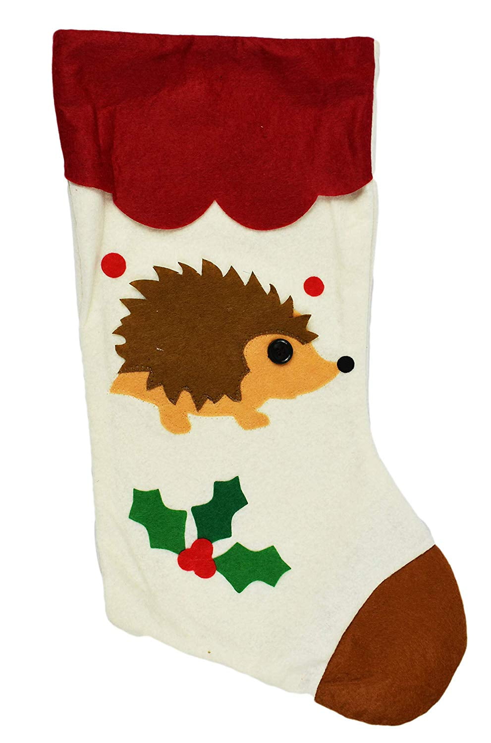 Black Duck Brand 18" Felt Holiday Stockings - Set of 4 - Perfect for Holiday Decor! (12 Stockings)