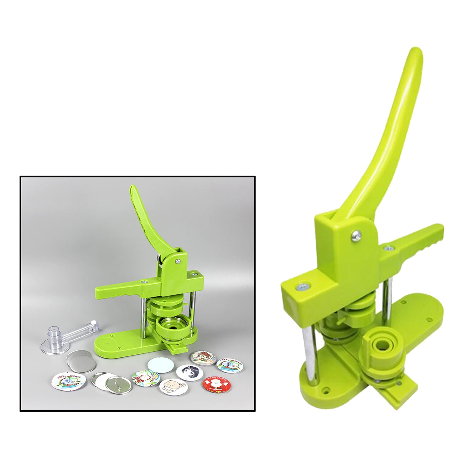 Button Maker Machine Pin Button Round Badge Punch Press Making 58mm