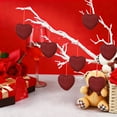 thumbnail image 2 of Specollect 6 Pcs Valentines Day Heart Pendant Red 3D Foam Hearts Wedding Party Decoration Romantic Ornament, 2 of 9