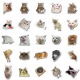 thumbnail image 4 of Cute and tough cat stickers - 50 pcs in the package! multi color, 4 of 5