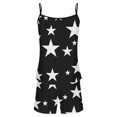 thumbnail image 5 of Sexy Pijama Conjunto para las Mujeres Gradiente Eslinga sin Mangas Tanque Empalme Pantalones Cortos Casual Pijamas Conjunto, Poliéster, 5 of 5