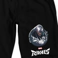 thumbnail image 2 of Marvel Rivals Venom Men's Black Lounge Shorts-Medium, 2 of 5