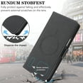 thumbnail image 3 of Allytechgroup for iPhone 17 Wallet Case, Detachable 2 in 1 Magnetic Back Cover Cards Cash Holder [Compatible with Magsafe] Anti-Scratch Shockproof Protective Phone Case for Women Men,Black, 3 of 9