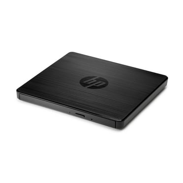 HP External Portable Slim Design CD/DVD RW Write/Read Drive, USB, Black (F2B56AA)