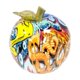 thumbnail image 1 of Escultura multicolor BLESIY Estatua Resina 12.5x11x11cm Arte de escritorio Escultura de frutas, 1 of 8