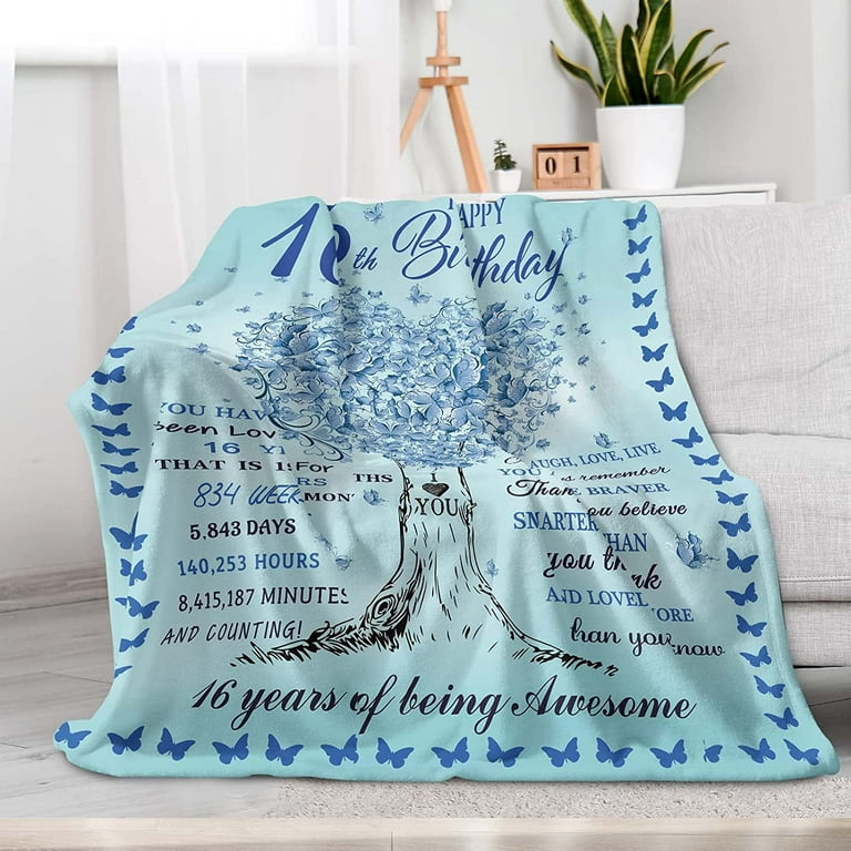  13th Birthday Gifts for Girls, 13 Year Old Girl Birthday Gifts, 13  Year Old Girl Birthday Decorations for Girls, Blanket 50x60 Birthday Gifts  for 13 Year Old Girls Daughter Granddaughter Sister 