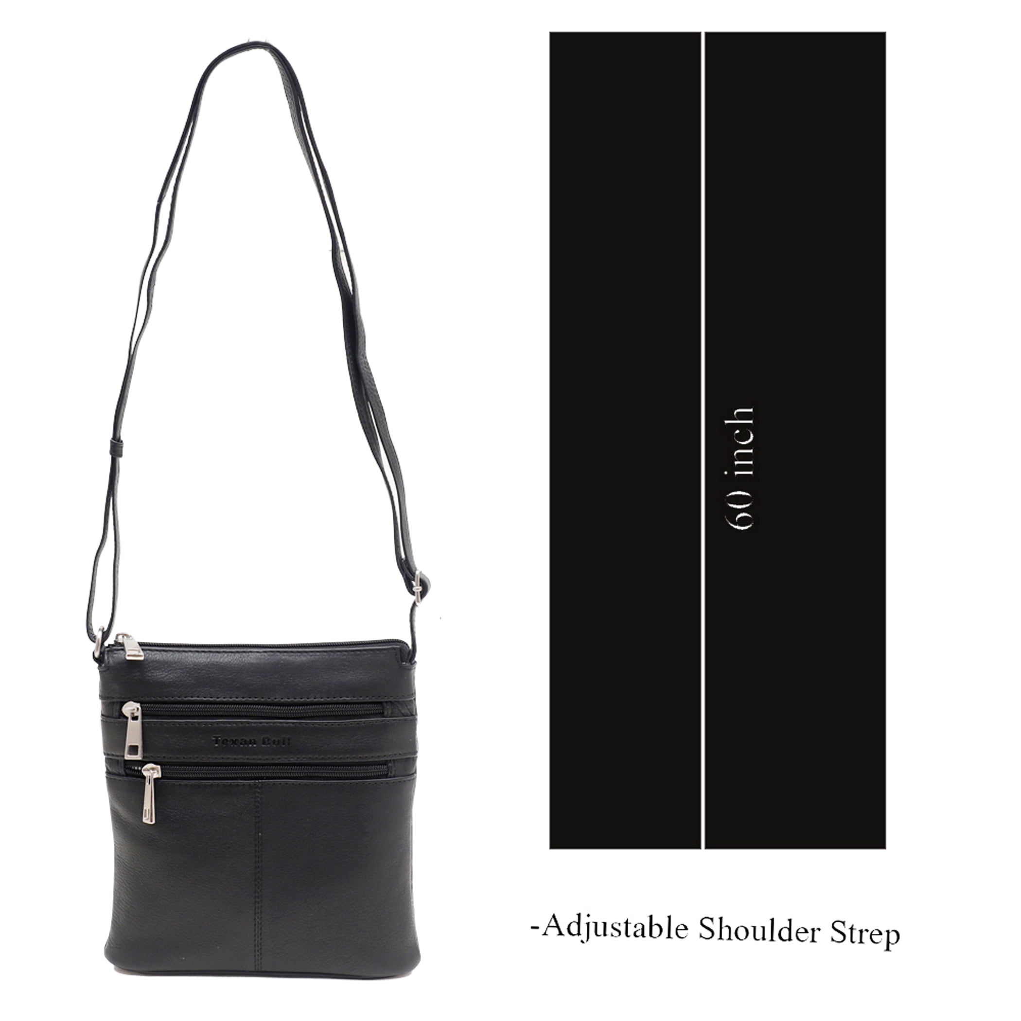 Leather Crossbody Bags For Women-Shoulder Strap Women Purses Travel Handbags
