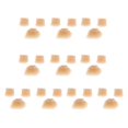 thumbnail image 2 of 10 Sets Rubber Flute Piccolo Pads Woodwind Instrument Pads for Flute Piccolo Pads Replacement Accessory, 2 of 8