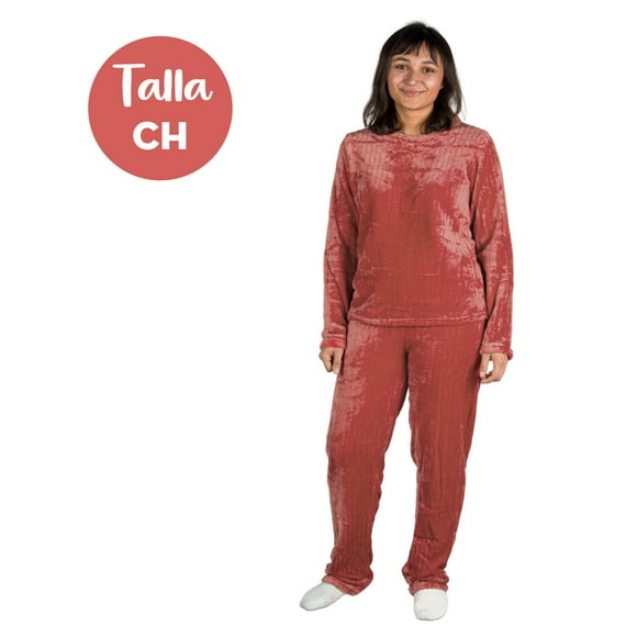 Conjunto De Pijama para Dama SILK DREAMS | Conoce Nuestra línea de Pijamas para Mujer | Suave + Cómoda + Térmica = ¡Perfección! | Pijama De Noche y/o Dia (Chica)