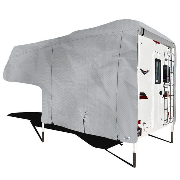 North East Harbor Waterproof Superior Truck Bed Camper Storage Cover Fits Length 6'8' Heavy