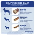thumbnail image 4 of Downtown Pet Supply Bully Sticks for Small Dogs Rawhide Free Dog Chews 12", 1 lb, 4 of 9