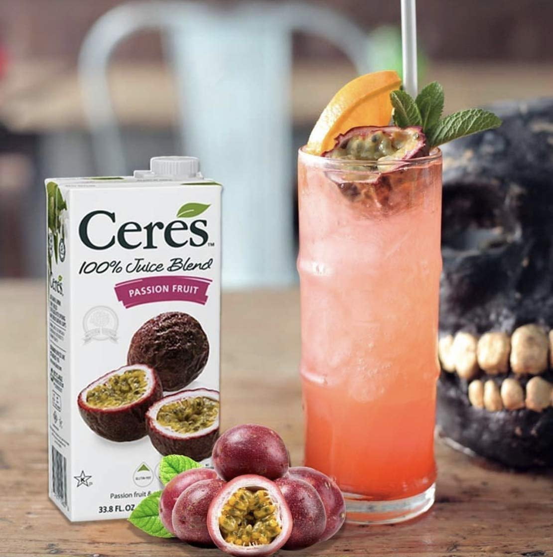 Ceres Fruit Juice Blend Passion Fruit - 1 Liter Pack of 4