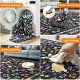 thumbnail image 5 of Area Rugs for Living Room, Homasen 6'x9' Washable Non-slip Indoor Rug Boho Butterfly Black, Soft Low Pile Stain Resistant Carpet for Bedroom, Office, 5 of 9