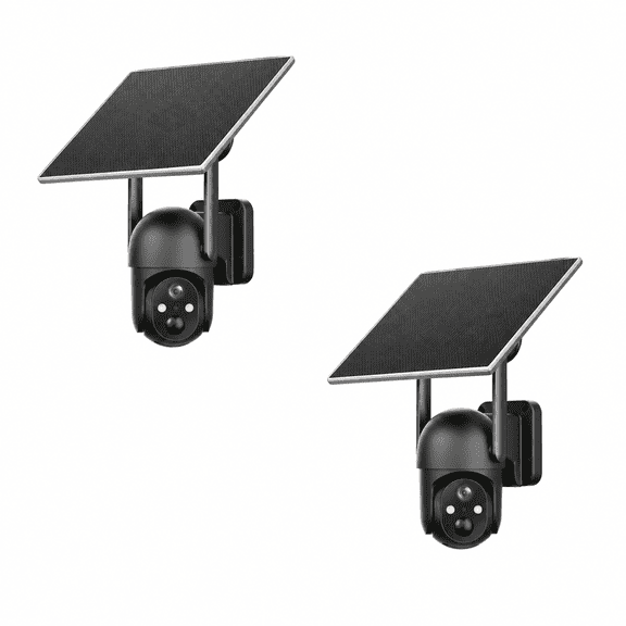 4G LTE Cellular Solar Security Camera 2PCAK