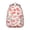 White-19, variant on Floral Paisley Students Backpack Durable and Elegant Bohemian Vintage School Bag with Exotic Tribal and Geometric Pattern, Ideal for Student and Student