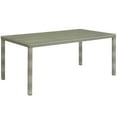 thumbnail image 5 of Modway Conduit 7 Piece Outdoor Patio Wicker Rattan Dining Set in Light Gray Beige, 5 of 6