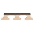 thumbnail image 3 of Puente Banjo de 4 cuerdas, palisandro, decorativo, robusto, de madera, puente Banjo de 3 patas, reemplazo para clase de música, 3 of 8