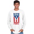 thumbnail image 5 of Puerto Rico Rich Port PR Flag Pride Long Sleeve TShirt Men Women Brisco Brands S, 5 of 5