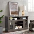 thumbnail image 7 of TV Stand for Living Room - Entertainment Center with Storage - Fits 65 Inch TV - Traditional American country style TV Cabinet - Media Console - TV Table (Dark Walnut), 7 of 7