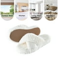 thumbnail image 6 of LORDFON Open Toe Cross Band Slippers for Women House Slippers with Memory Foam, 6 of 7